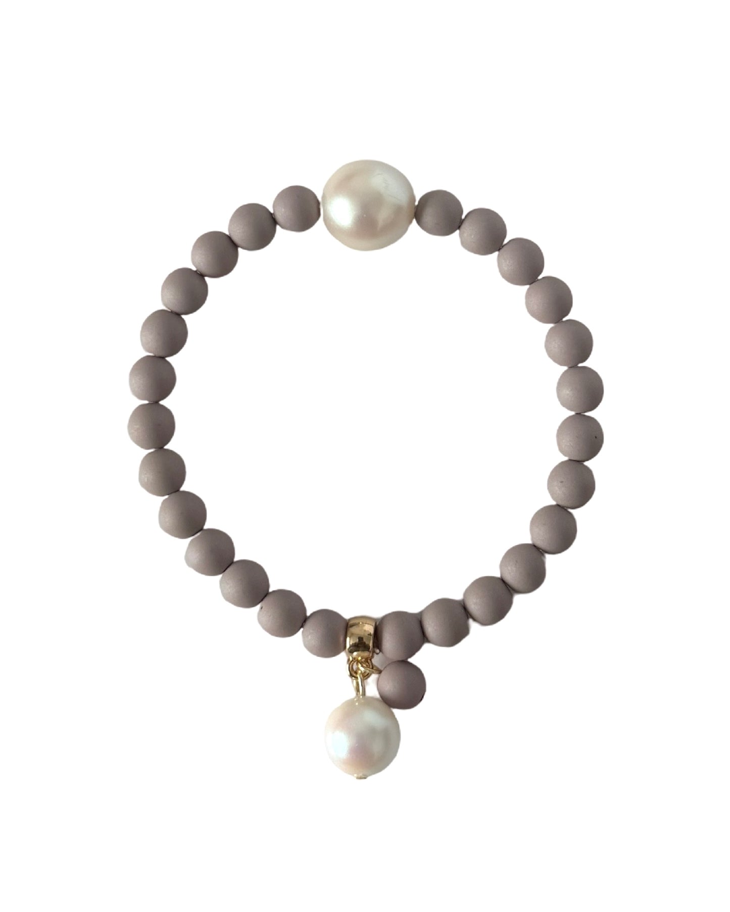 Lush lollipop smoky grey crystal bracelet