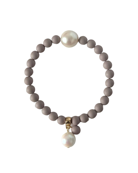 Lush lollipop smoky grey crystal bracelet