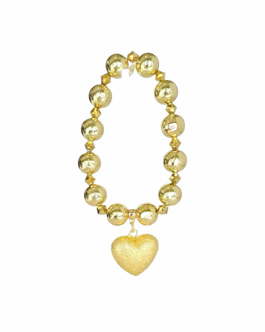 Twilight gold crystal sprinkle bracelet