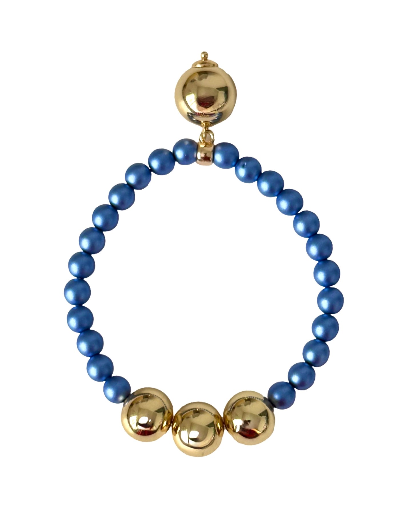 Betty boo sapphire blue crystal bracelet