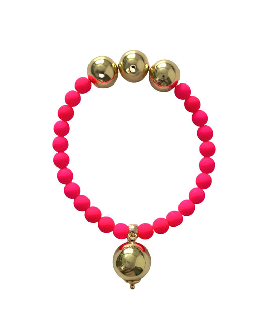 Betty boo shocking pink crystal bracelet