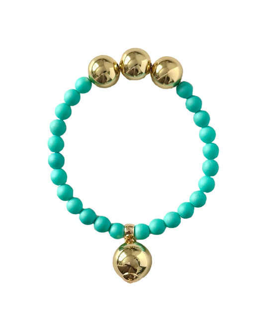 Betty boo turquoise crystal bracelet