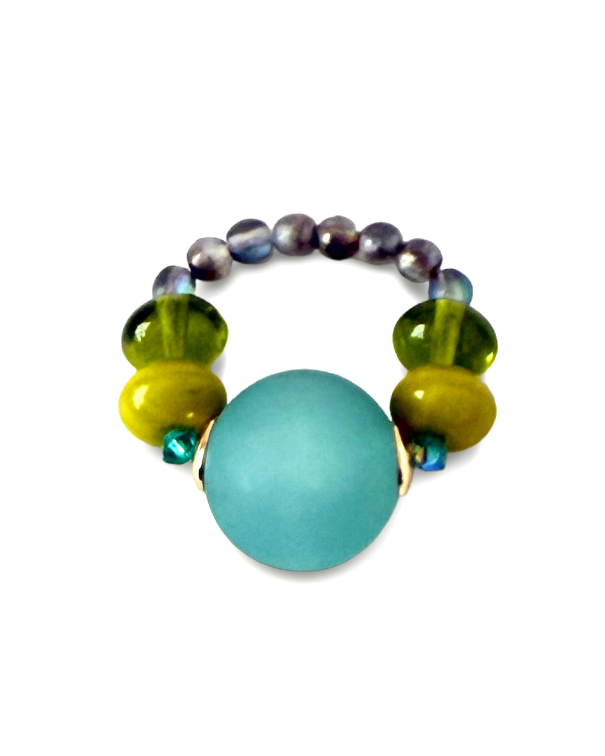 SEAFOAM TWIST RING