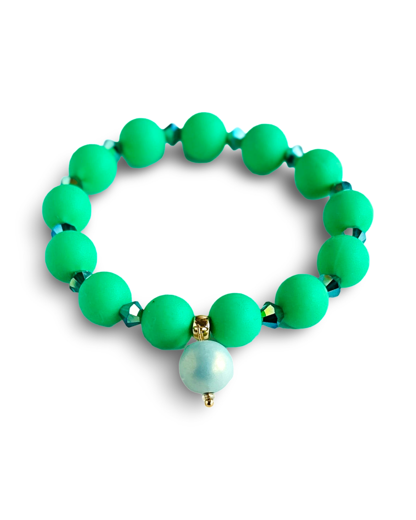 Bea bracelet in French green