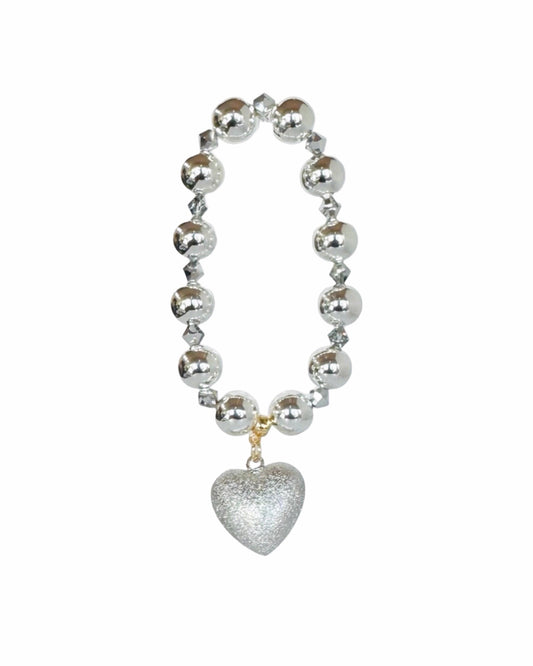 Twilight silver crystal sprinkle bracelet