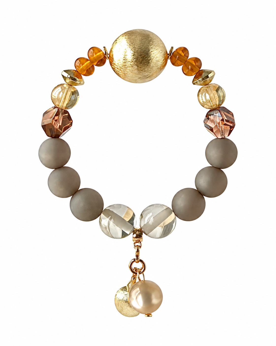 Marnie Muse Smoky Taupe & Champagne Bracelet | LOVE Beth